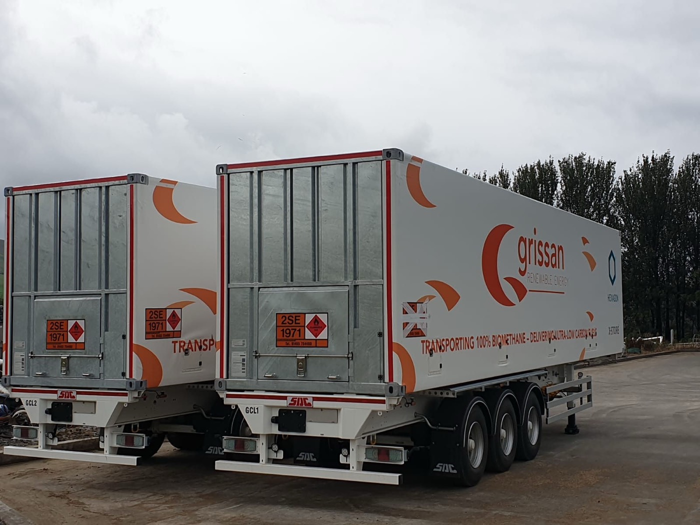 Grissan anaerobic digestion tanks